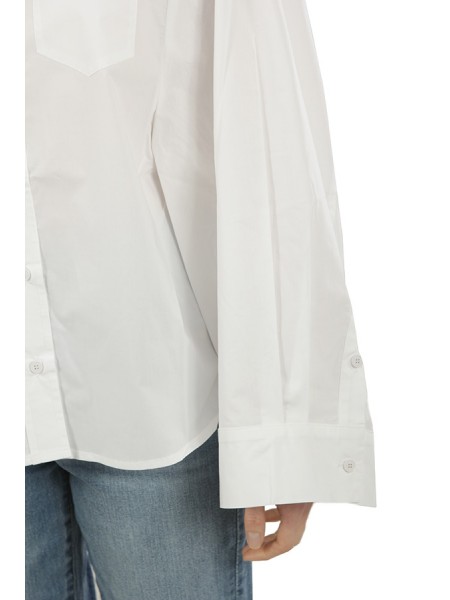 White ROBERTO COLLINA Wide Sleeve Shirt