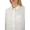 Camicia Roberto Collina Manica Larga Bianco