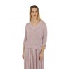 V ROBERTO COLLINA neck sweater Wisteria