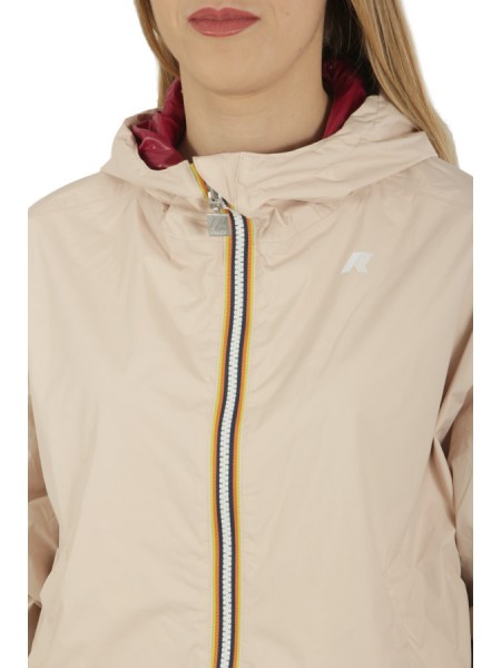 k-way Laurette Plus.2 Double Pink Gardenia Red Jacket