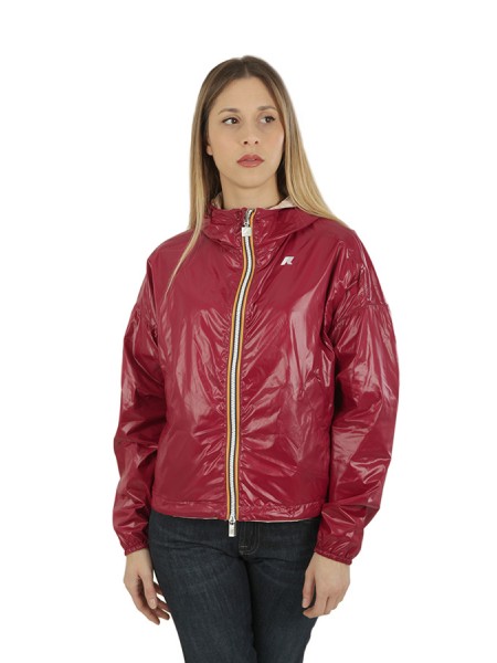 k-way Laurette Plus.2 Double Pink Gardenia Red Jacket