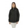 Marguerite Strech Dot k-way Jacket Black