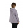 Marguerite Strech Dot Violet Wisteria k-way Jacket