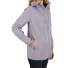 Marguerite Strech Dot Violet Wisteria k-way Jacket