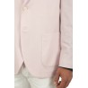 Single-breasted CIRCOLO jacket in pink piqué