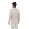 Single-breasted CIRCOLO jacket in pink piqué