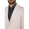 Single-breasted CIRCOLO jacket in pink piqué