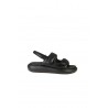 Sandal ASH double band in Black Leather