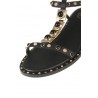 Ash Party sandal with studs Black