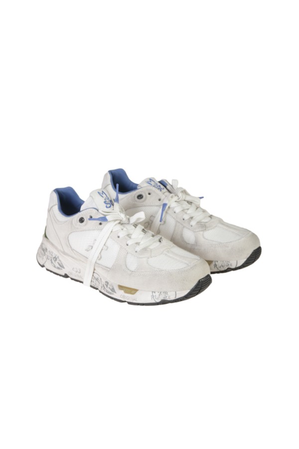 Premiata Mase 6621 White Sneakers