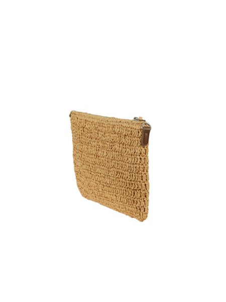 Marcella Clutch GIANNI CHIARINI Straw Clutch Rope