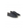 Sneaker Henderson Baracco in Pelle Traforata Blu