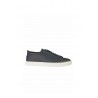 Henderson Baracco sneaker in blue perforated leather