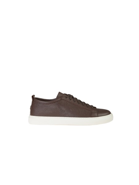 Henderson Baracco Sneaker in Brown Leather