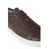 Henderson Baracco Sneaker in Brown Leather