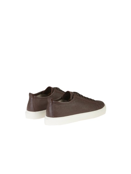 Henderson Baracco Sneaker in Brown Leather