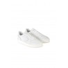 Philippe Model Nice Low Leather Sneaker in White Leather