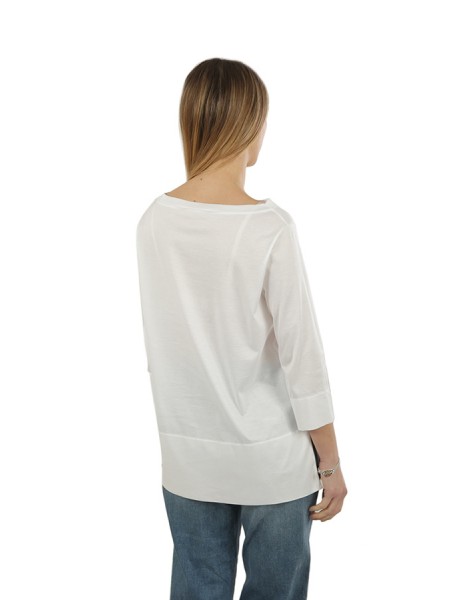 T-shirt CIRCOLO Optical White