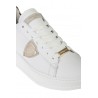 Sneaker Philippe Model Tres Temple Bianco/Animalier