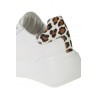 Philippe Model Tres Temple White/Animal Sneaker