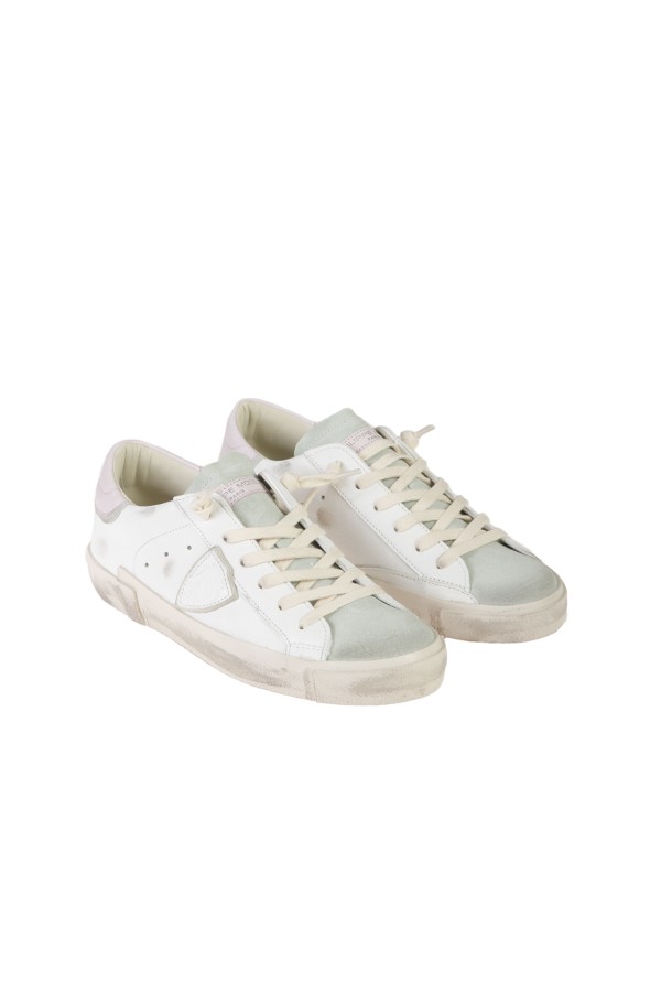 Philippe Model Prsx White/Wisteria Sneaker