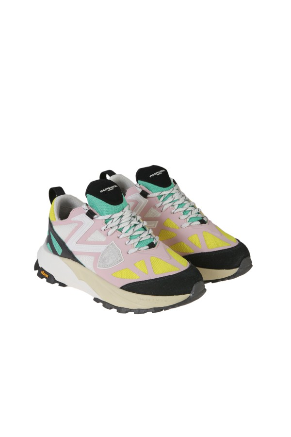 Philippe Model Rocx Sneaker Pink/Yellow