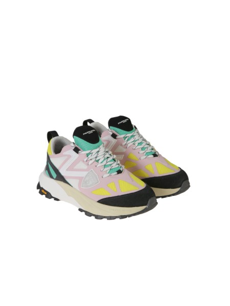 Philippe Model Rocx Sneaker Pink/Yellow