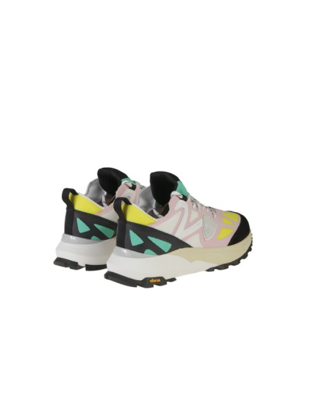 Philippe Model Rocx Sneaker Pink/Yellow