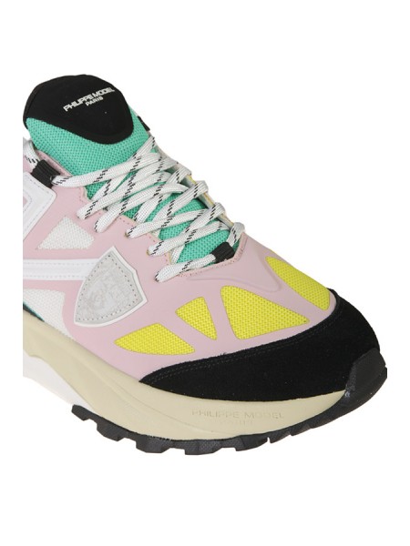 Philippe Model Rocx Sneaker Pink/Yellow