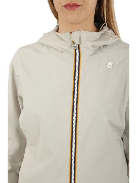 Lilly Stretch Poly Jersey Beige LT k-way Jacket