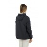 Marguerite Strech Poly Jersey Blue k-way Jacket