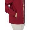 Giubbino K-Way Marguerite Strech Poly Jersey Red