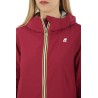 Giubbino K-Way Marguerite Strech Poly Jersey Red