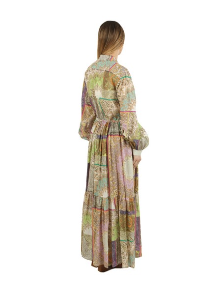 Anna Palmer Multicolor Cotton Dress