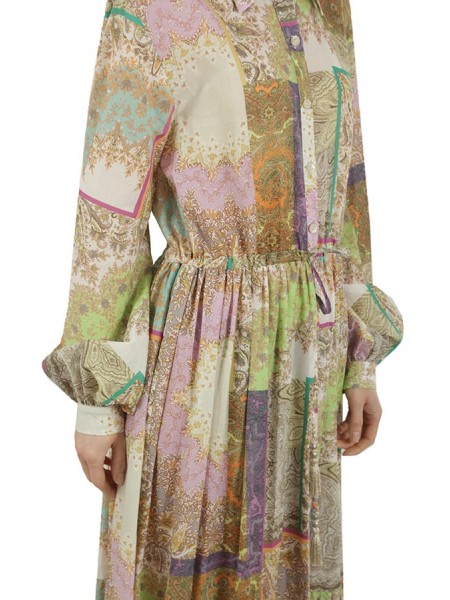 Anna Palmer Multicolor Cotton Dress