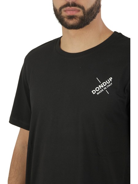 Dondup Jersey T-shirt with Black Logo