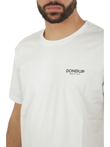 Dondup T-shirt with White Cotton Logo