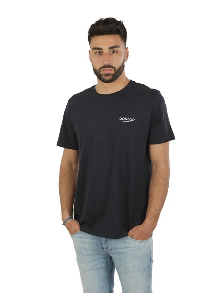 Dondup T-shirt with Blue Cotton Logo