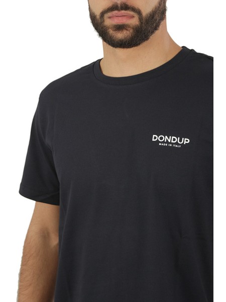 Dondup T-shirt with Blue Cotton Logo