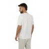 Herno T-shirt in White Crepe Jersey