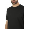 Herno T-shirt in Black Crepe Jersey