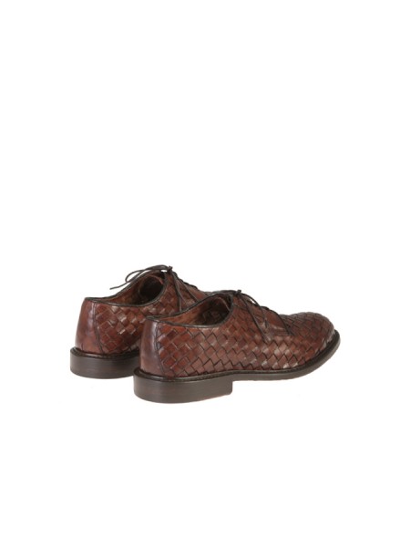 Derby Halexander Hotto braided leather