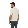 Drumohr T-shirt in Cream Cotton