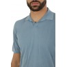 Light blue DRUMOHR cotton polo shirt