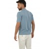 Light blue DRUMOHR cotton polo shirt