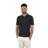 Maglia Polo Drumohr in Cotone Blu