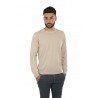 Crewneck sweater in cotton DRUMOHR sand