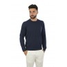 Maglia Drumohr Girocollo in cotone  Blu Navy