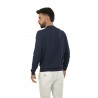 Maglia Drumohr Girocollo in cotone  Blu Navy