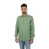 Camicia Paul & Shark Riviera in lino Verde